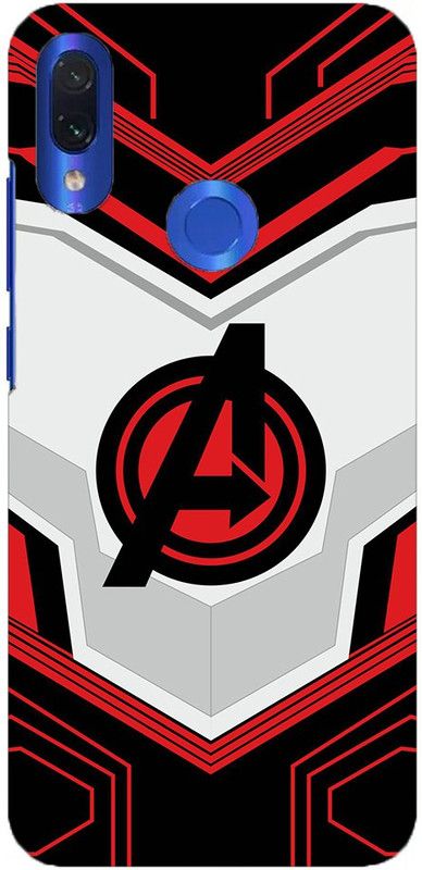 NDCOM Back Cover for Xiaomi Redmi 7 Avengers End Game Logo Printed  (Multicolor, Hard Case, Pack of: 1)
