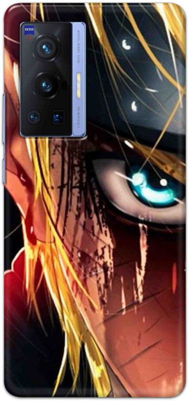 NDCOM Back Cover for Vivo X70 Pro Naru Half Face Printed  (Multicolor, Hard Case, Pack of: 1)