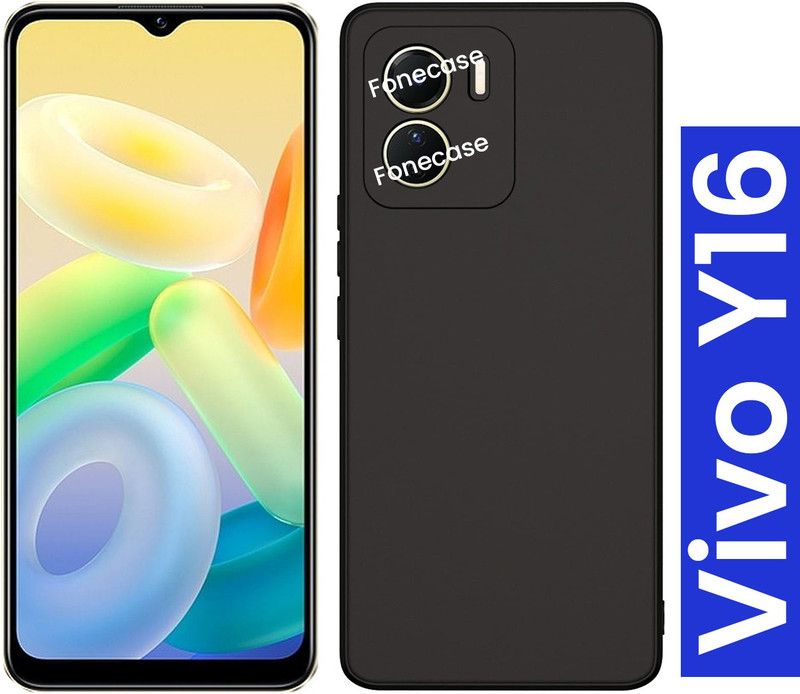 FONECASE Pouch for VIVO Y16, Vivo Y16  (Black, Dual Protection, Pack of: 1)