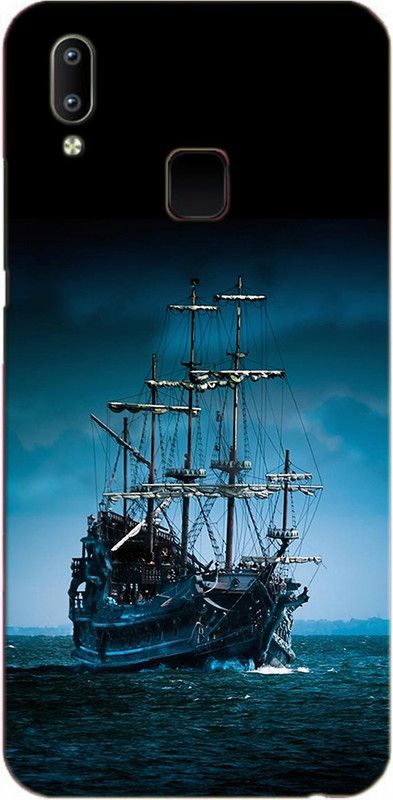 METOO Back Cover for Vivo 1814, Ship Design Back Cover Print : 137  (Multicolor, Dual Protection, Silicon, Pack of: 1)