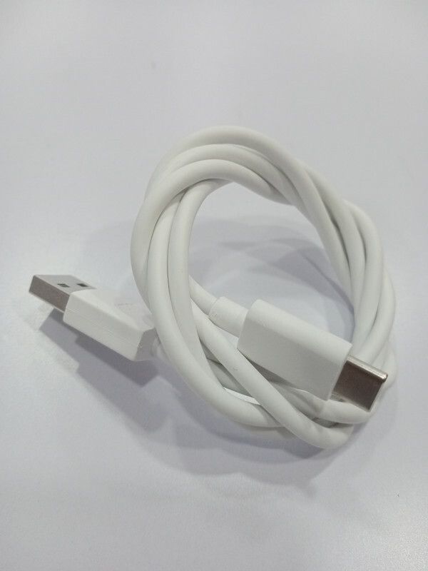 NUKAICHAU USB Type C Cable 6.5 A 1.00320999999995 m Copper Braiding fast charger  (Compatible with Xiaomi 8A Mi A1 | Mi A2 | Mi A3 | Samsung Galaxy A51 | Samsung Galaxy A02s, White, One Cable)