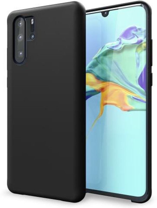 MoreFit Back Cover for Huawei P30 Pro  (Black, Shock Proof, Silicon, Pack of: 1)
