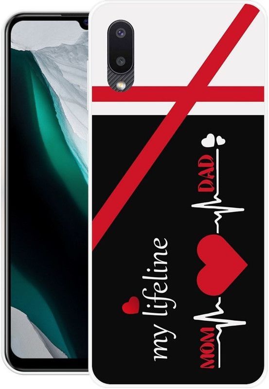BLUEZAP Back Cover for Samsung Galaxy M02  (Black, White, Grip Case, Silicon, Pack of: 1)