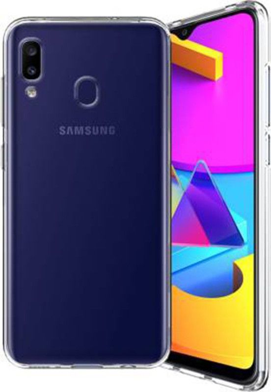 BAILAN Back Cover for Samsung Galaxy A30  (Transparent, Grip Case, Silicon, Pack of: 1)