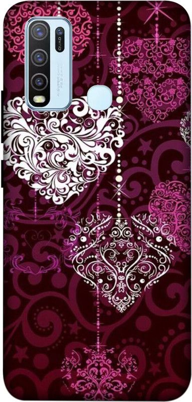 A1 Prints Back Cover for Vivo Y50  (Red, 3D Case, Pack of: 1)