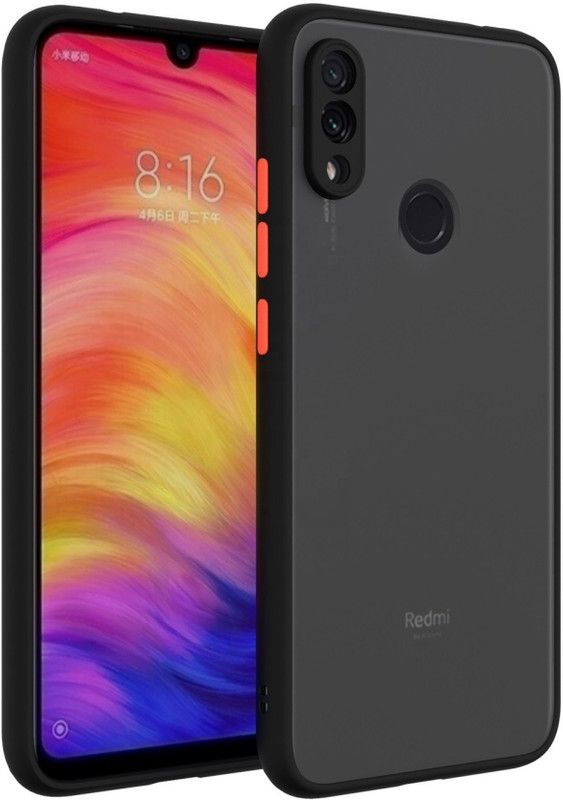 Power Back Cover for Redmi Note 7 Pro  (Black, Shock Proof, Pack of: 1)