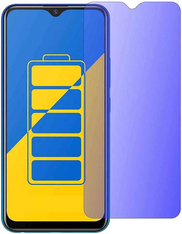 ELEF Tempered Glass Guard for Xiaomi Redmi A3 Anti Bluray (Eye Protector) Tempered Glass Blue Light Resistant  (Pack of 1)