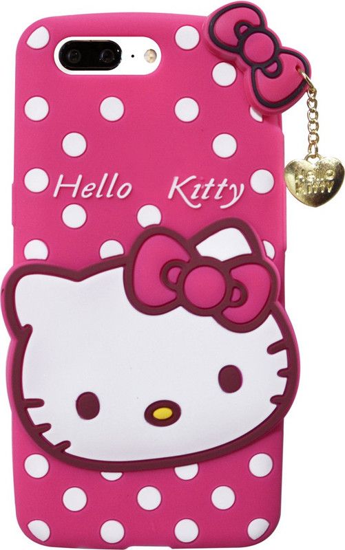 Coverage Back Cover for Kitty Case OnePlus 5  (Pink, Flexible, Pack of: 1)