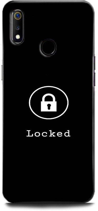 Afterglow Back Cover for Realme 3 Pro LOCKED, BLACK,GALAXY,HATE,LOCK,PLUS,TEXT  (Multicolor, Shock Proof, Pack of: 1)