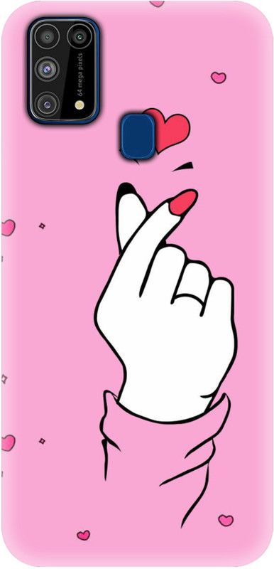 #Uncultured Back Cover for Vivo V17, Vivo 1919 - Snap Heart Print  (Multicolor, Hard Case, Pack of: 1)