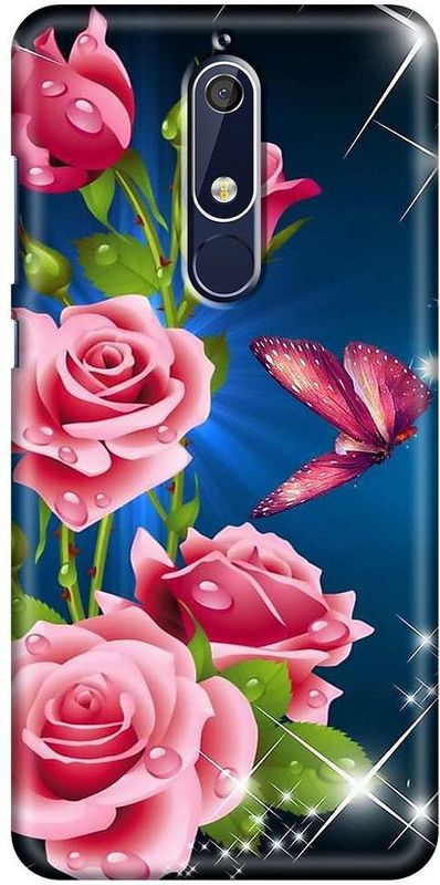 Flipkart SmartBuy Back Cover for Nokia 5.1  (Multicolor, 3D Case, Pack of: 1)