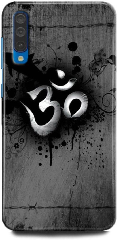 FIKORA Back Cover for Samsung Galaxy A50/SM-A505FZKDINS OM SIGN PRINTED  (Multicolor, Hard Case, Pack of: 1)