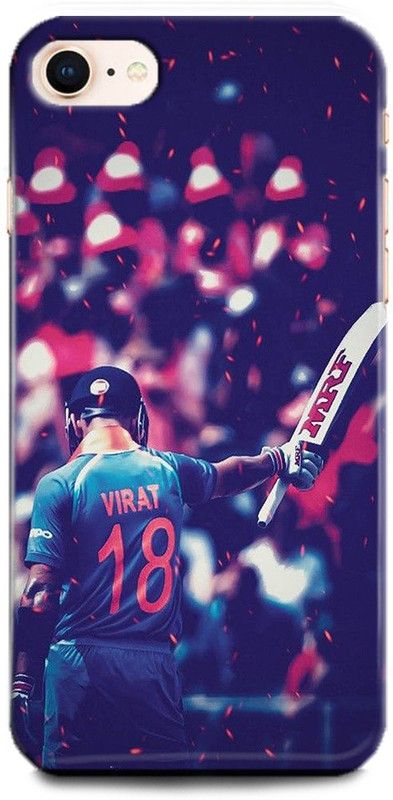 INDICRAFT Back Cover for Apple iPhone SE 2020 VIRAT KOHLI, CRICKET, INDIA, SPORTS  (Multicolor, Hard Case, Pack of: 1)