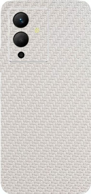 TJ CREATION Infinix Note 12 Pro 5G Mobile Skin  (Ultra Super White Carbon Fiber Skin With High Matte Finish.)