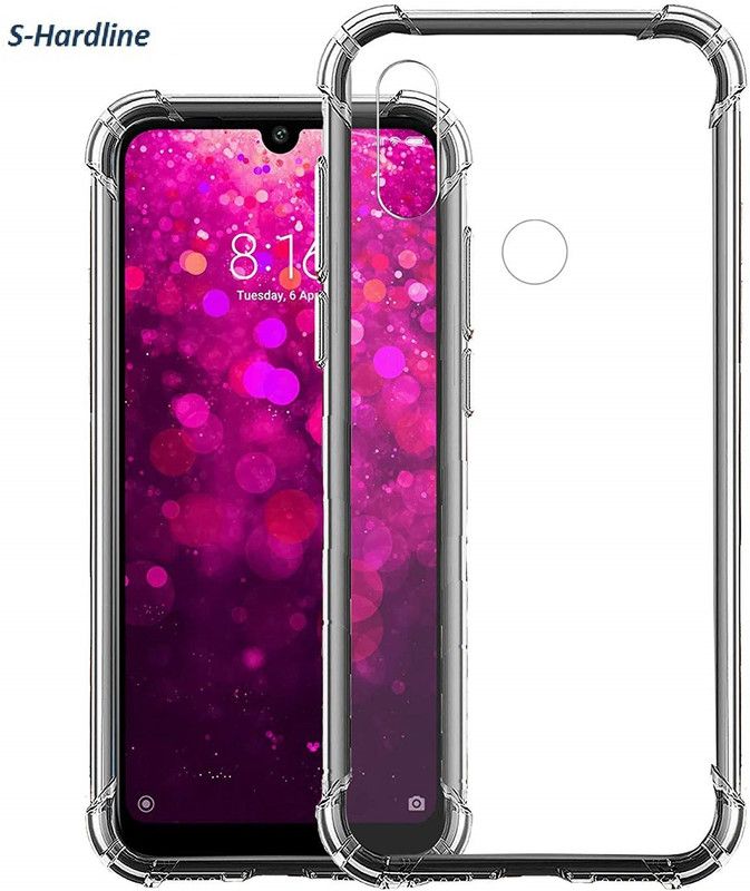 S-Hardline Back Cover for Redmi Y3  (Transparent, Grip Case, Pack of: 1)
