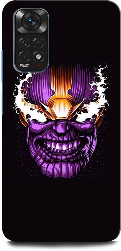 GRAFIQE Back Cover for Redmi Note 11s THANOS, AVENGER, COMIC, DC, EVIL, MARVEL, ULTRON, AVENGER  (Multicolor, Shock Proof, Pack of: 1)