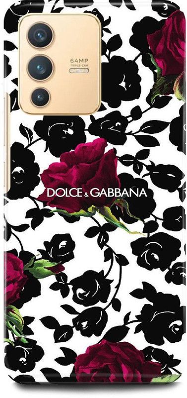 FIKORA Back Cover for Vivo V23 Pro 5G, V2132, DOLCE, &, GABBANA, LOGO  (Multicolor, Hard Case, Pack of: 1)