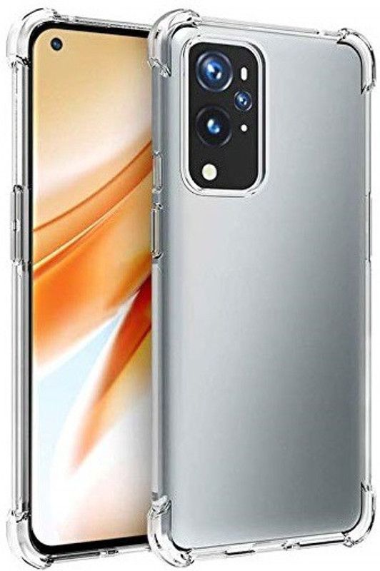 TESPARK Back Cover for OnePlus 9 Pro  (Transparent, Grip Case)