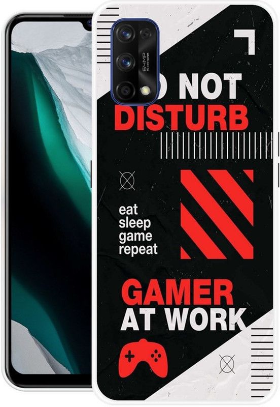 MUSKAY Back Cover for Realme 7 Pro  (Multicolor, Grip Case, Silicon)