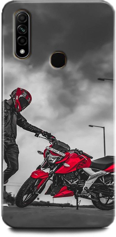 Afterglow Back Cover for OPPO A31 THUNDER,APACHE, RTR BIKE, BIKER  (Multicolor, Shock Proof, Pack of: 1)