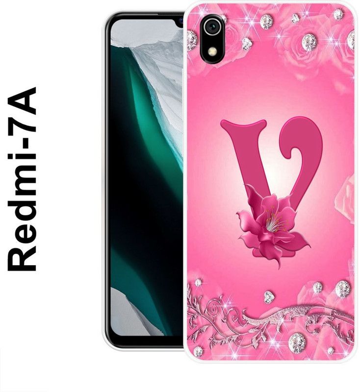 REDFLY Back Cover for Redmi 7A  (Pink, Grip Case, Silicon)