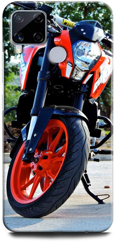 GRAFIQE Back Cover for Realme C15/RMX2180 Bike, Duke, Duke Bike Lover, Superbike  (Multicolor, Shock Proof, Pack of: 1)