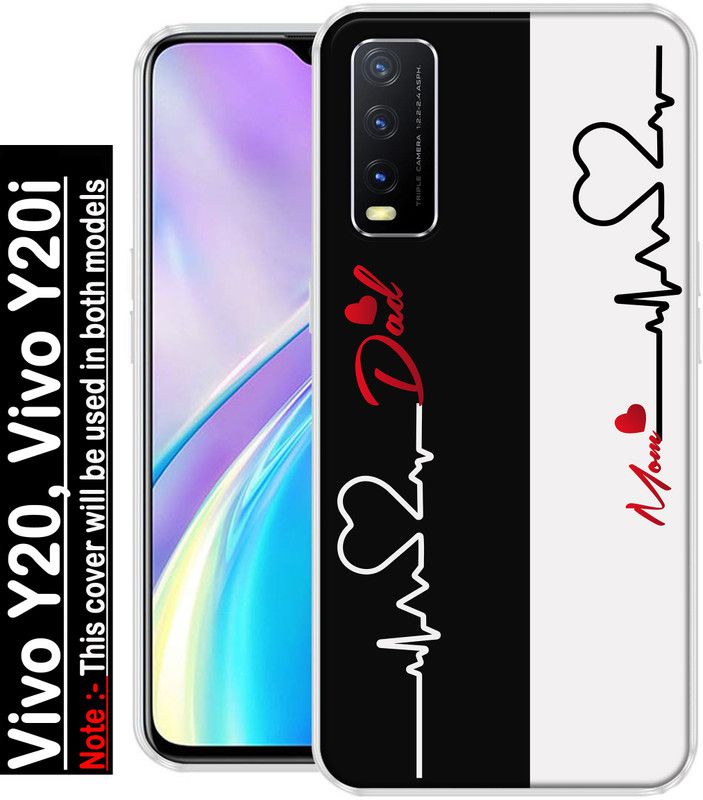 KUDI Back Cover for Vivo Y20, Vivo Y20i  (Multicolor, Grip Case, Silicon, Pack of: 1)