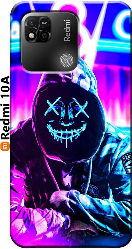 RDcon Back Cover for Redmi 10A 2651  (Multicolor, 3D Case, Silicon, Pack of: 1)
