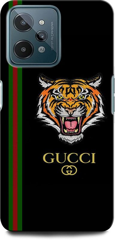 GRAFIQE Back Cover for Realme C31 GUCCI, SPORTS, GUCCI LOGO, BRAND  (Multicolor, Shock Proof, Pack of: 1)