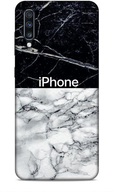 Keviv Back Cover for Samsung Galaxy A70s, Samsung Galaxy A70  (Black, Grey, Hard Case)
