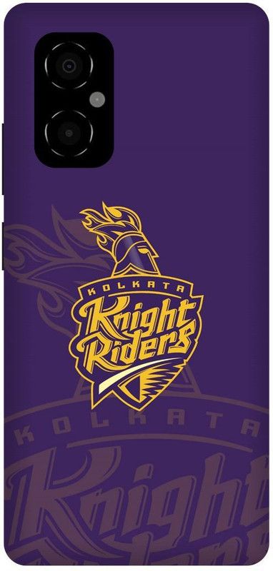 play fast Back Cover for POCO M4 5G, MZB0BRWIN, KOLKATA, KNIGHT, RIDERS, IPL, TEAM, LOGO  (Purple, Hard Case, Pack of: 1)