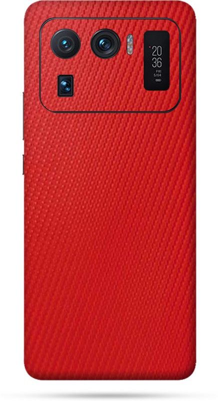 OggyBaba xiaomi mi 11 ultra 11, mi ultra, mi 11 ultra, mi11 ultra Mobile Skin  (Charming Red Fibre Skin Matte Finish)
