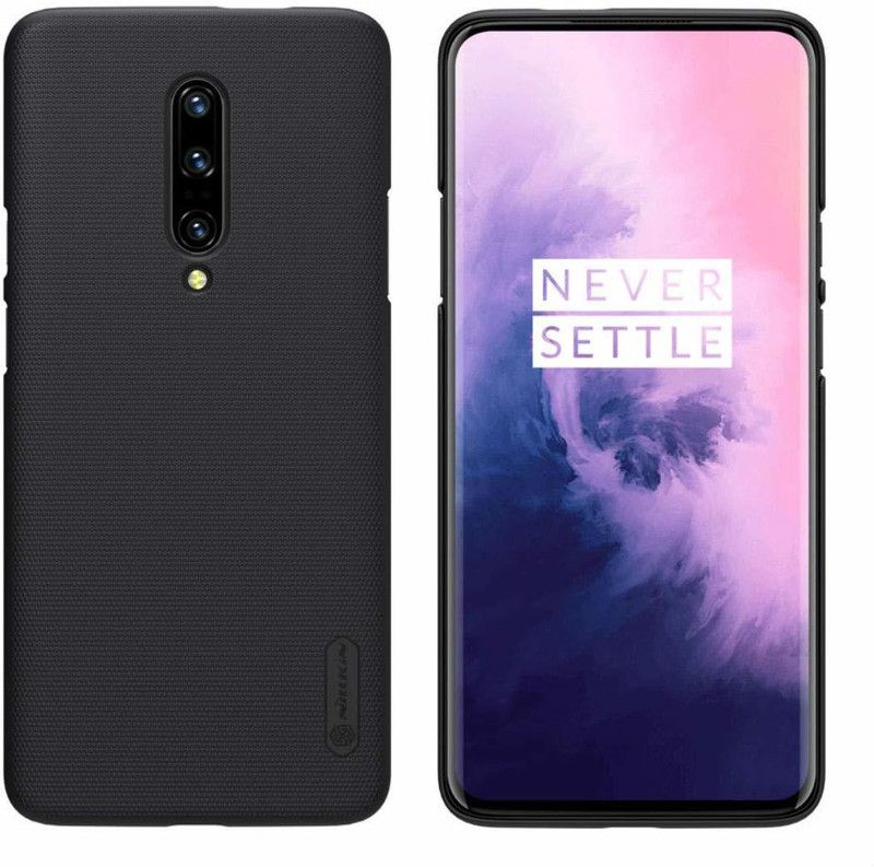 Nillkin Back Cover for Oneplus 7 Pro  (Black, Hard Case, Pack of: 1)
