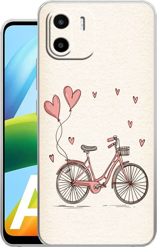 Selfless Back Cover for Redmi Mi A1 2022  (Pink, Silicon, Pack of: 1)