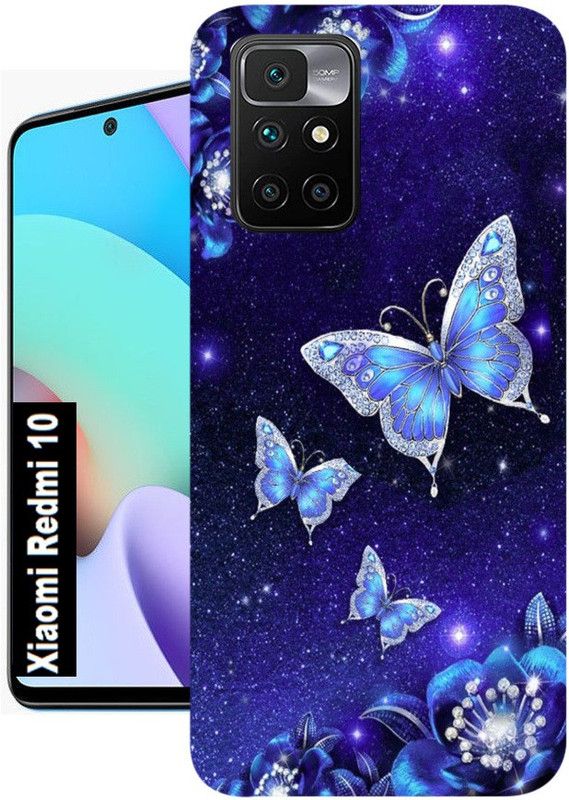 BeauCase Back Cover for Xiaomi Redmi 10  (Multicolor, Dual Protection, Silicon, Pack of: 1)