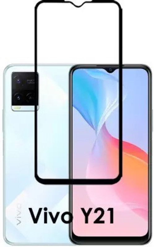 DSCASE Tempered Glass Guard for vivo Y21  (Pack of 1)