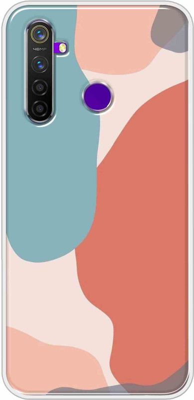 Casemaker Back Cover for Realme 5s  (Multicolor, Flexible, Silicon, Pack of: 1)