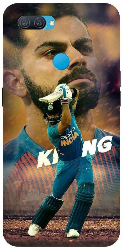 DIKRO Back Cover for OPPO A11K, CPH2083, VIRAT, KOHLI, INDIAN, PLAYER, RCB  (Blue, Hard Case, Pack of: 1)