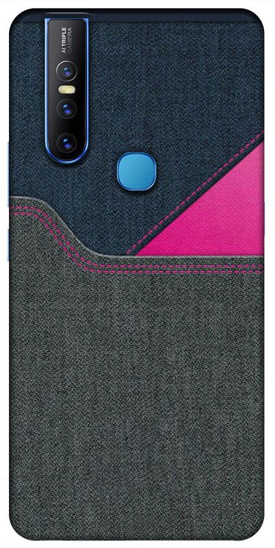 REALKING Back Cover for Vivo V15  (Multicolor, Grip Case, Silicon)