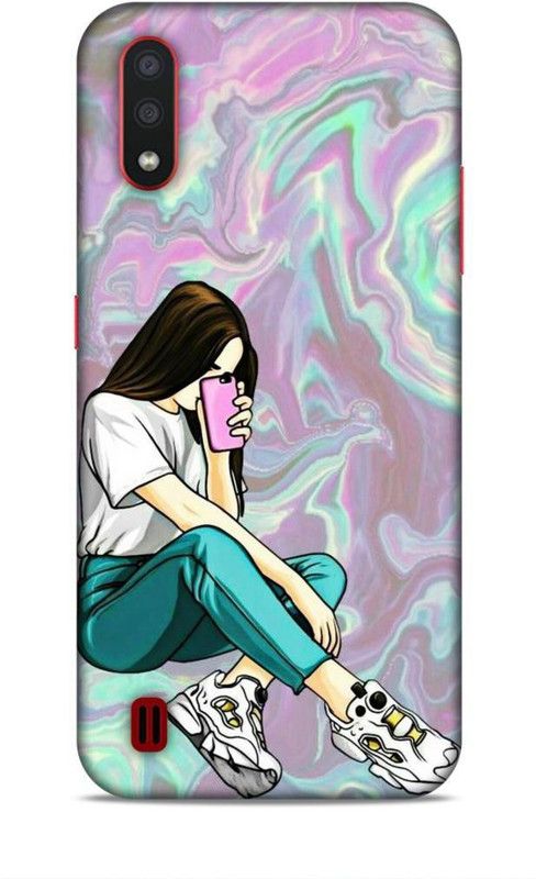 Jellybird Back Cover for Samsung Galaxy A01  (Multicolor, 3D Case, Pack of: 1)