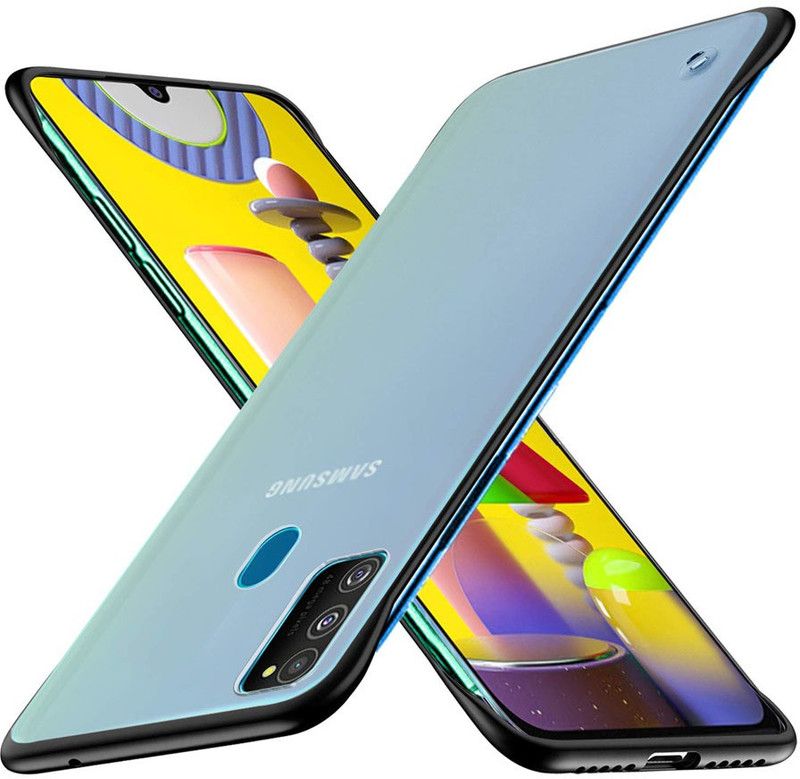 COVERBLACK Back Cover for Slim Case Samsung Galaxy M30s  (Black, Shock Proof, Pack of: 1)