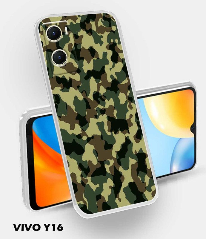 Artage Back Cover for vivo Y16  (Multicolor, Silicon, Pack of: 1)