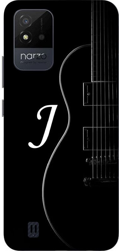 CASiPiE Back Cover for Realme Narzo 50i  (Black, Hard Case, Pack of: 1)