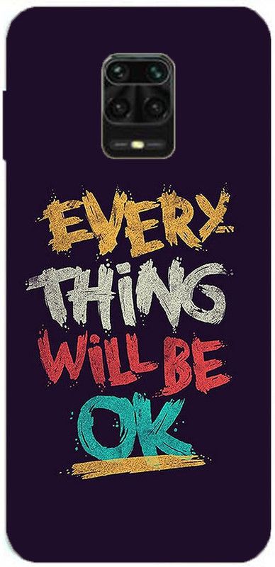 METOO Back Cover for Redmi B07HGBMHTR / Redmi M2003J6A1I, Text,Shayari, Funny Quote, Print : 39  (Multicolor, Dual Protection, Silicon, Pack of: 1)