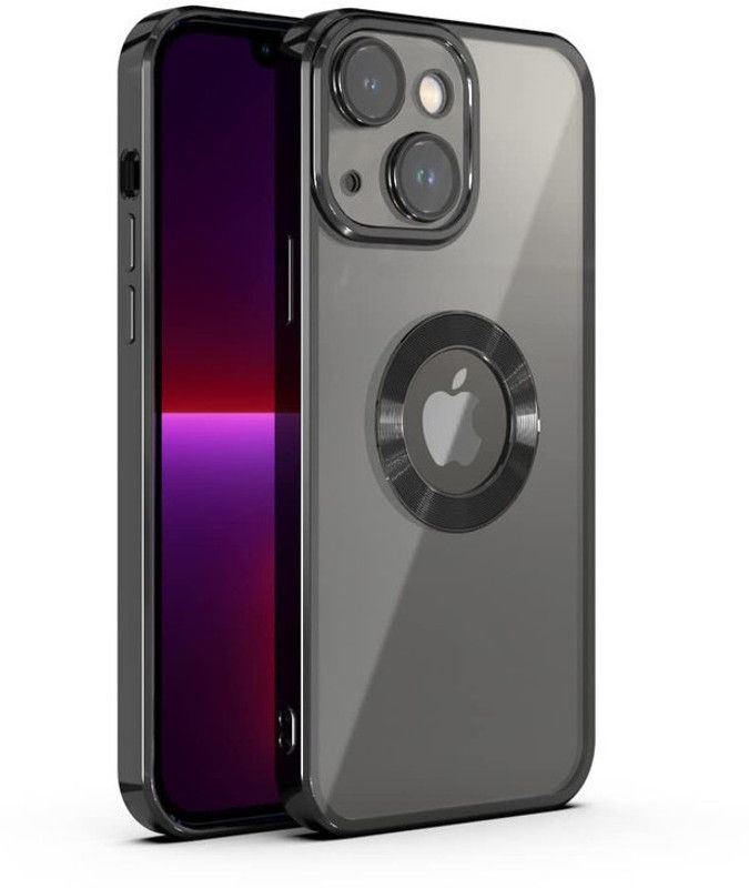 Aarnu Back Cover for Apple iPhone 14  (Black, Ring Case, Pack of: 1)