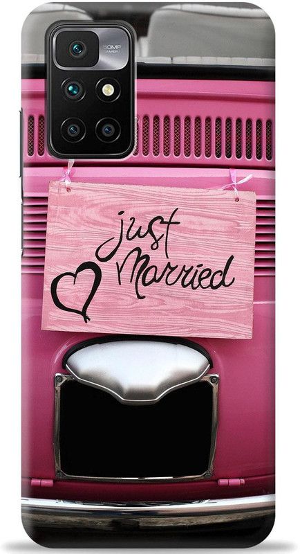 Dreamer Back Cover for Mi Redmi 10 Prime  (Pink, Shock Proof)