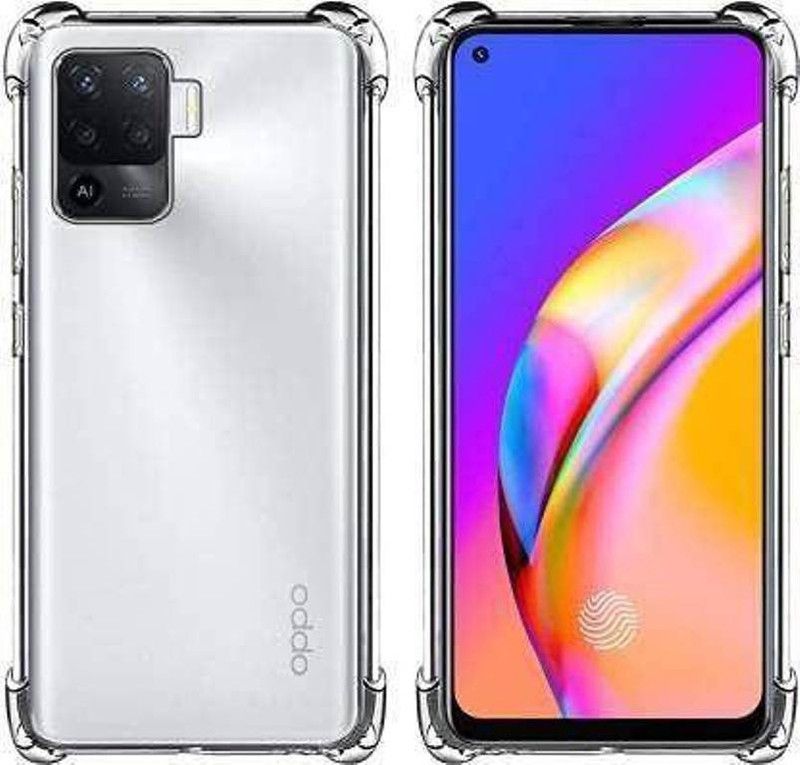 Masprockz Back Cover for Oppo F19 pro  (Transparent, Grip Case, Silicon)