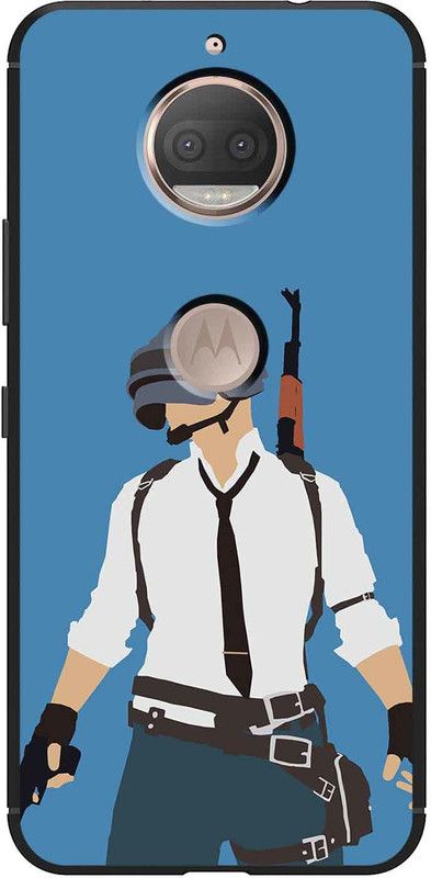 CaseRepublic Back Cover for Motorola Moto G5s Plus  (Black, Grip Case, Pack of: 1)