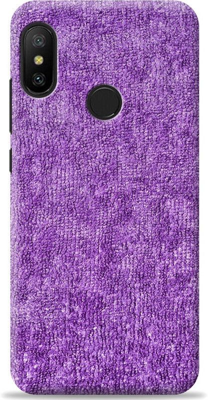 Crafter Back Cover for Mi Redmi 6 pro  (Purple, Shock Proof, Pack of: 1)