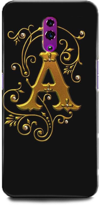 INTELLIZE Back Cover for Oppo Reno/CPH1919 A letter,Printed  (Multicolor, Shock Proof, Pack of: 1)